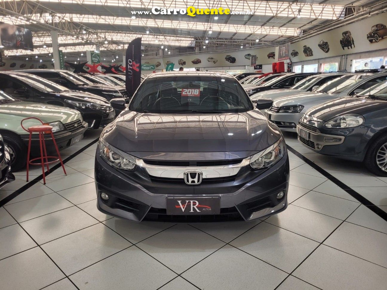 HONDA CIVIC 2.0 16V EXL 2018 MUITO NOVO KM 50.000 !! - Loja