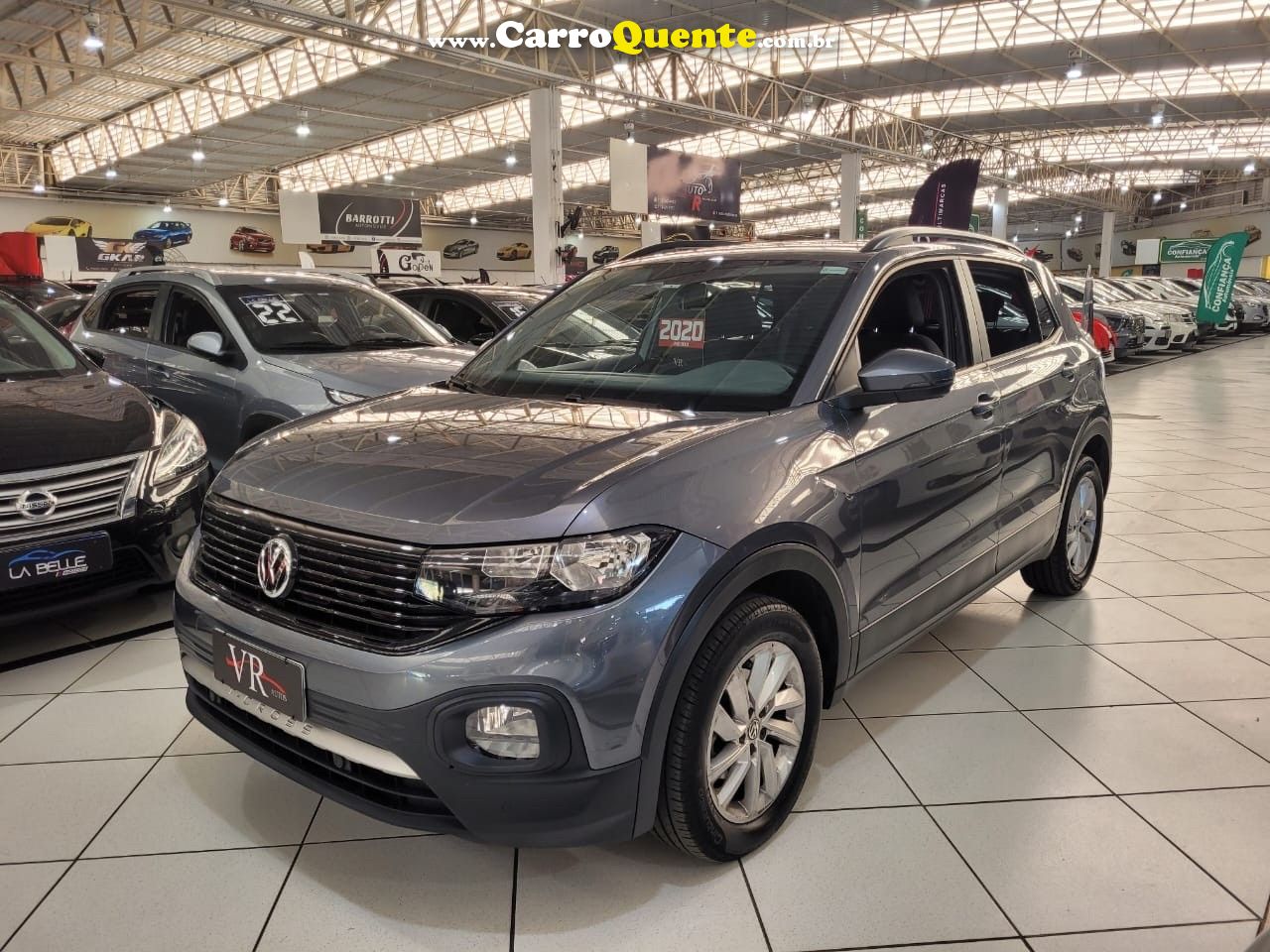 VOLKSWAGEN T-CROSS 1.0 200 TSI 2020 KM 36.000 MUITO NOVA ! - Loja