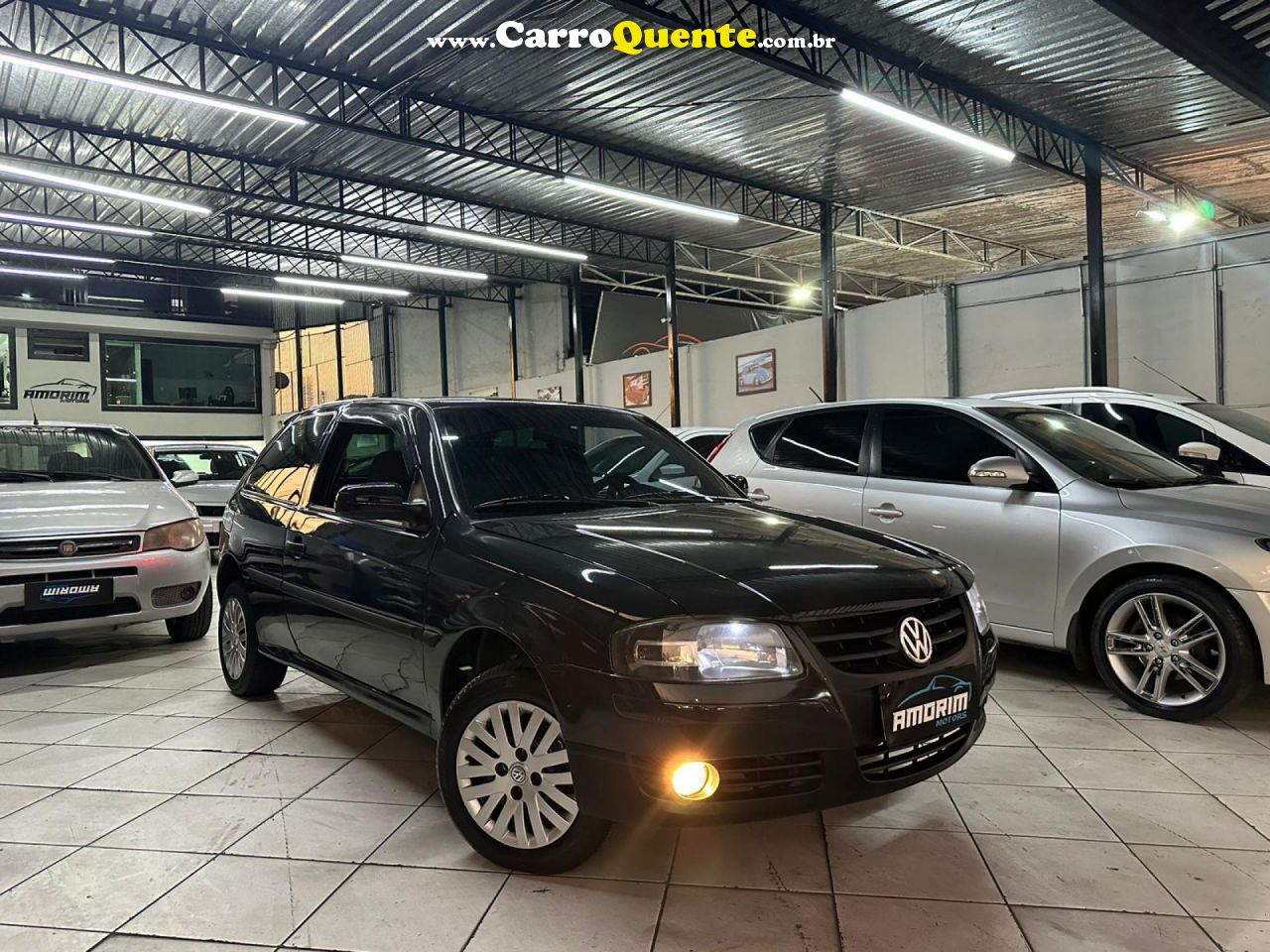 VOLKSWAGEN   GOL CITY (TREND) 1.0 MI TOTAL FLEX 8V 2P   CINZA 2009 1.0 FLEX - Loja