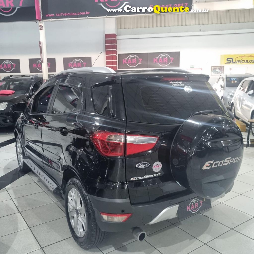 FORD   ECOSPORT TITANIUM 2.0 16V FLEX 5P AUT.   PRETO 2014 2.0 FLEX - Loja