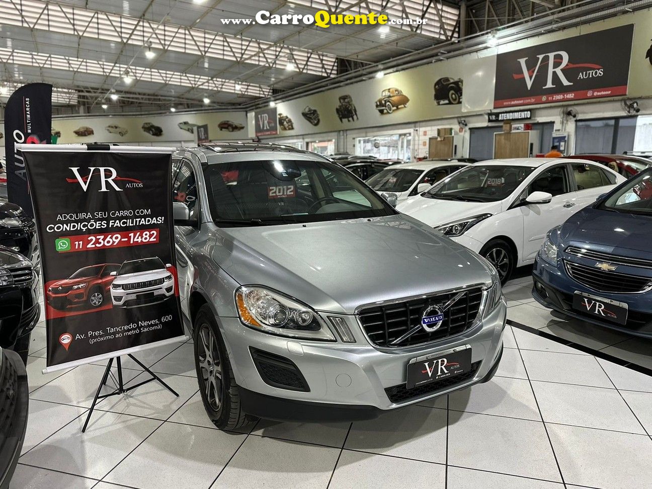 VOLVO XC60 2.0 T5 DYNAMIC FWD TURBO  88.000KM BLINDADO - Loja