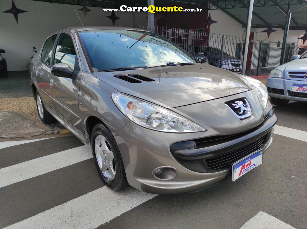 PEUGEOT   207 SED. PASSION XR SPORT 1.4 FLEX 8V 4P   CINZA 2009 1.4 FLEX - Loja