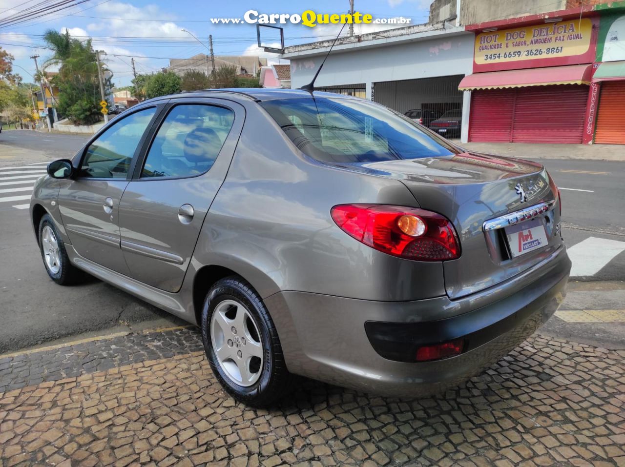 PEUGEOT   207 SED. PASSION XR SPORT 1.4 FLEX 8V 4P   CINZA 2009 1.4 FLEX - Loja