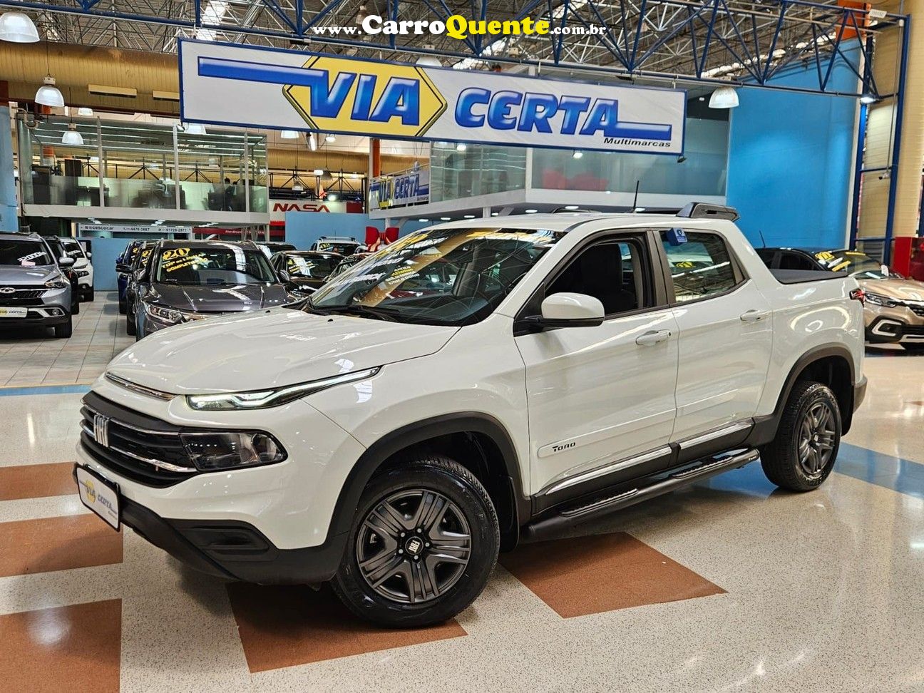 FIAT TORO 1.3 TURBO 270 * C/ Apenas 23.300 Km * - Loja