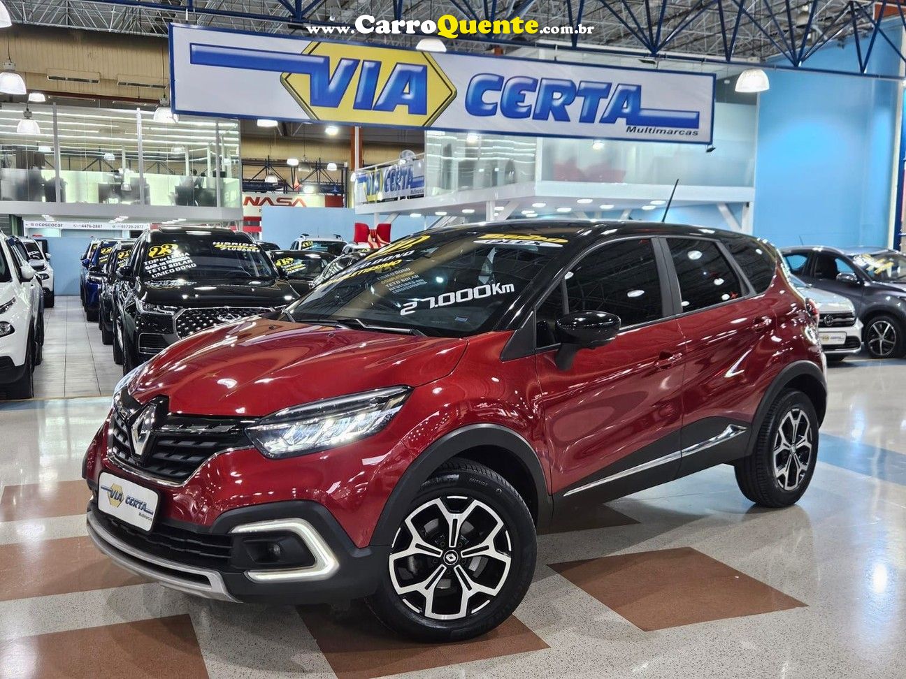 RENAULT CAPTUR 1.3 TURBO ICONIC * C/ 27.000 KM * - Loja