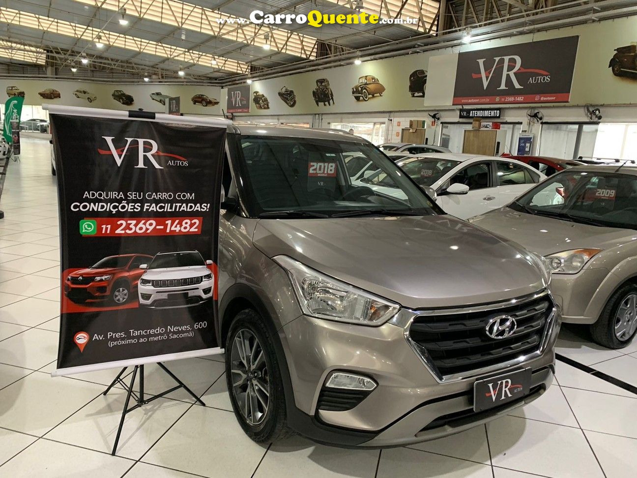 HYUNDAI CRETA 1.6 16V PULSE 2018 MUITO NOVO  KM 58.000 - Loja