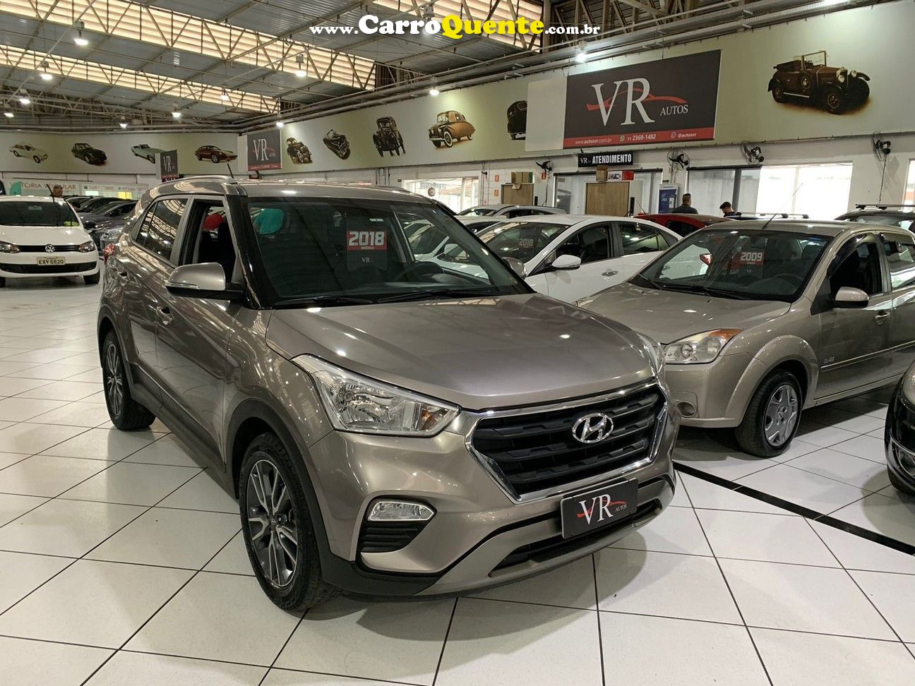 HYUNDAI CRETA 1.6 16V PULSE 2018 MUITO NOVO  KM 58.000 - Loja