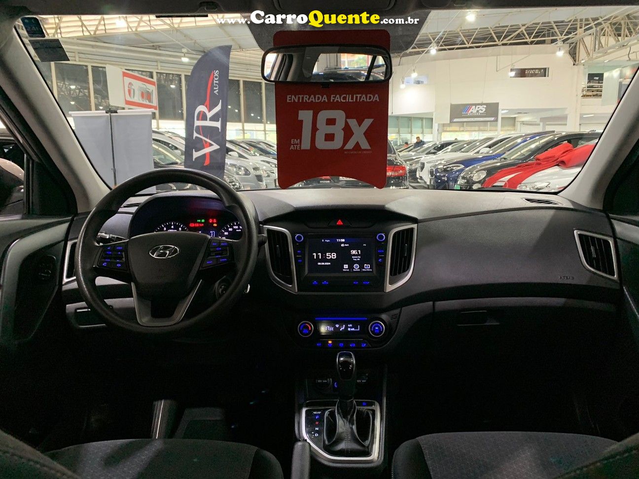 HYUNDAI CRETA 1.6 16V PULSE 2018 MUITO NOVO  KM 58.000 - Loja