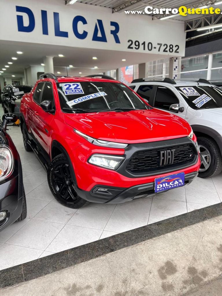 FIAT   TORO ULTRA 2.0 16V 4X4 TB DIESEL AUT.   VERMELHO 2022 2.0 DIESEL - Loja