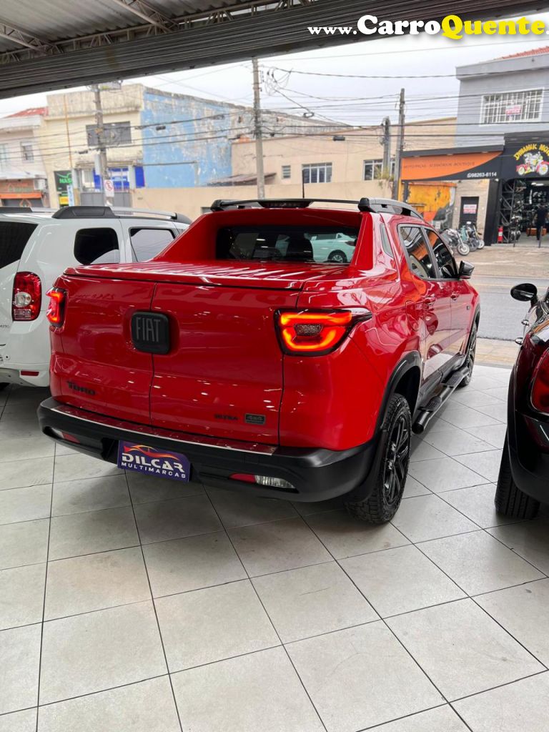 FIAT   TORO ULTRA 2.0 16V 4X4 TB DIESEL AUT.   VERMELHO 2022 2.0 DIESEL - Loja