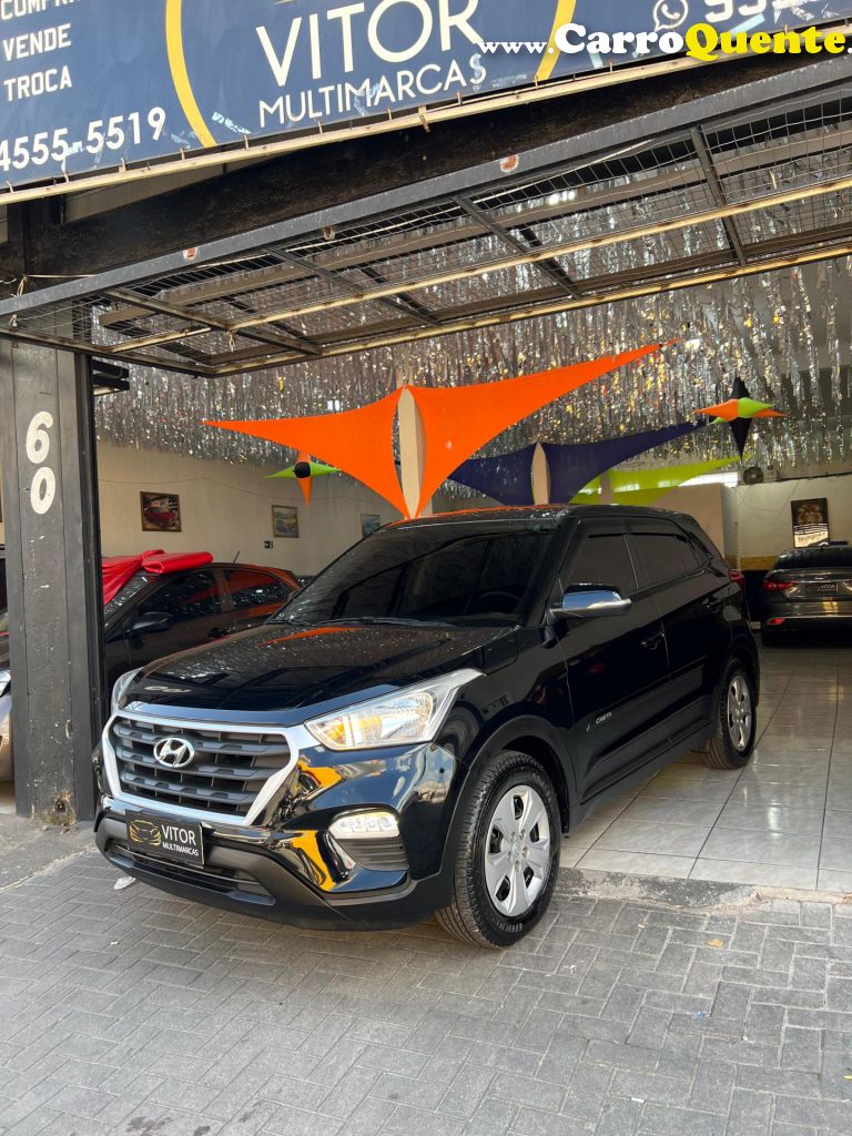 HYUNDAI   CRETA ATTITUDE 1.6 16V FLEX AUT.   PRETO 2019 1.6 FLEX - Loja