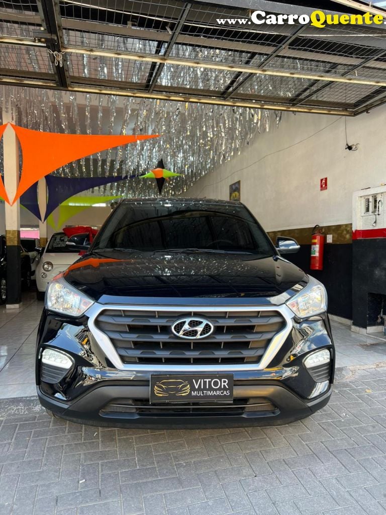 HYUNDAI   CRETA ATTITUDE 1.6 16V FLEX AUT.   PRETO 2019 1.6 FLEX - Loja