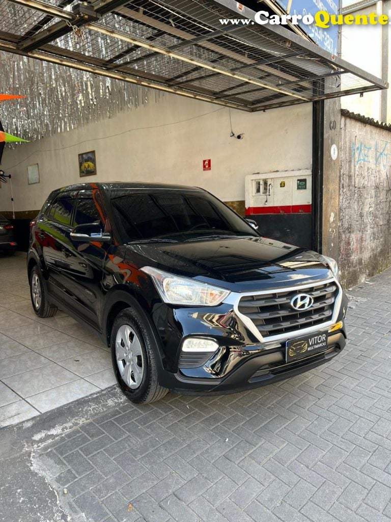 HYUNDAI   CRETA ATTITUDE 1.6 16V FLEX AUT.   PRETO 2019 1.6 FLEX - Loja