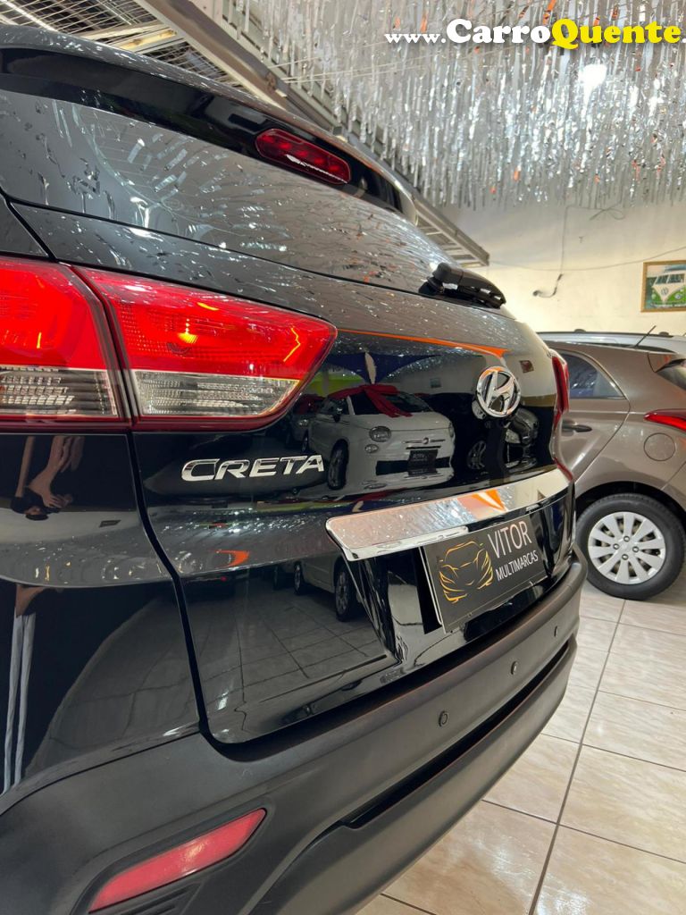 HYUNDAI   CRETA ATTITUDE 1.6 16V FLEX AUT.   PRETO 2019 1.6 FLEX - Loja