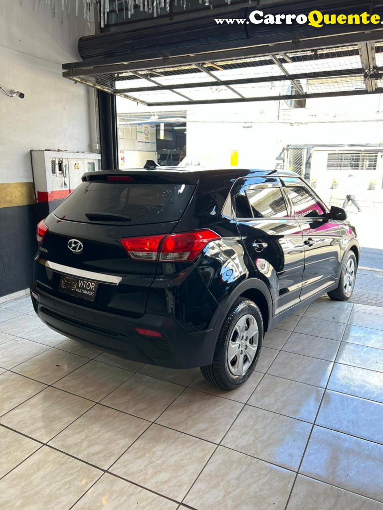 HYUNDAI   CRETA ATTITUDE 1.6 16V FLEX AUT.   PRETO 2019 1.6 FLEX - Loja