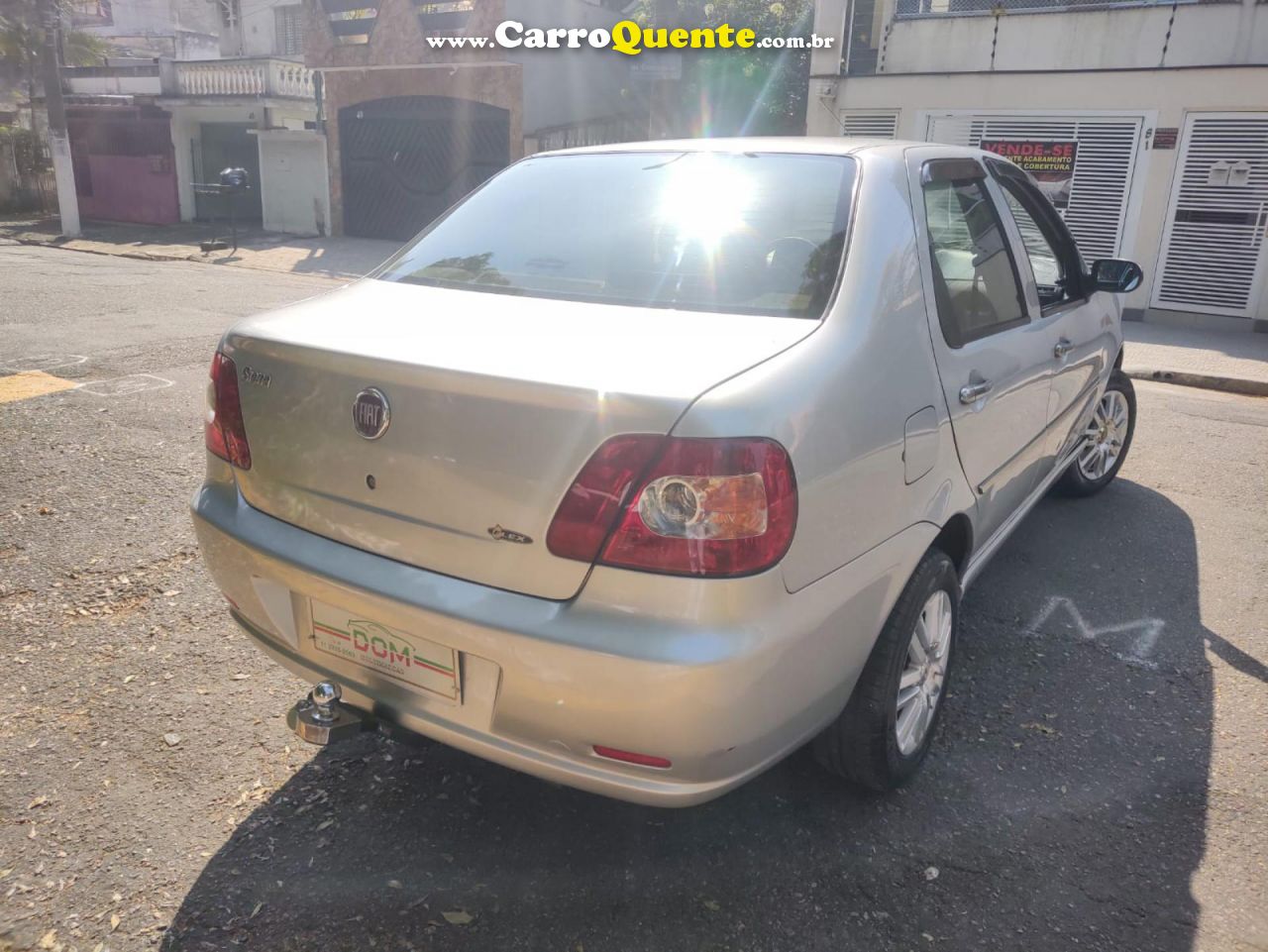 FIAT   SIENA HLX 1.8 MPI FLEX 8V 4P   PRATA 2005 1.8 FLEX - Loja