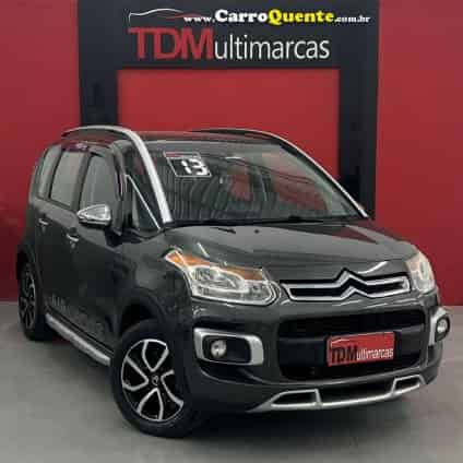 CITROËN   AIRCROSS GLX 1.6 FLEX 16V 5P MEC.   CINZA 2013 1.6 FLEX