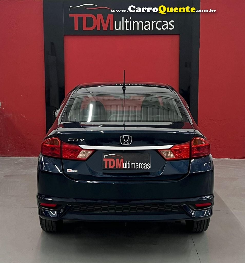 HONDA   CITY SEDAN PERSONAL 1.5 FLEX 16V AUT.   AZUL 2019 1.5 FLEX - Loja