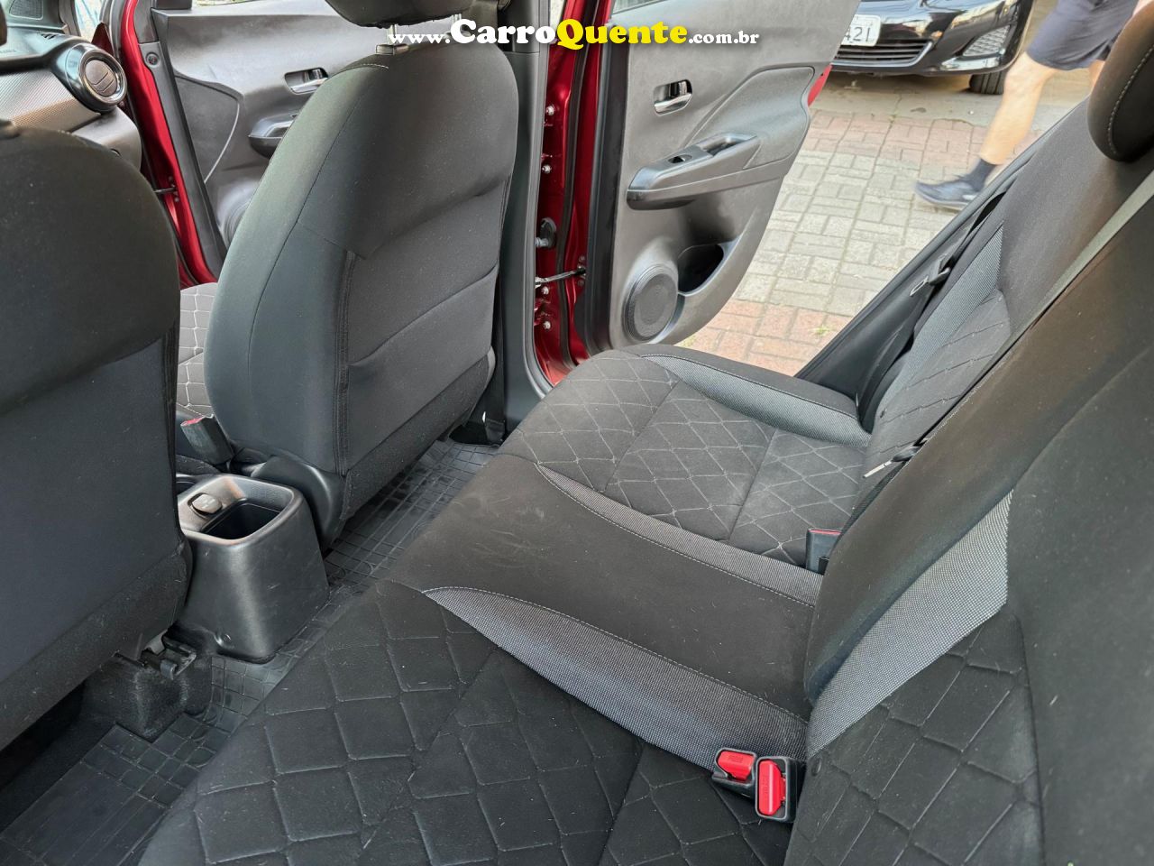 NISSAN   KICKS S 1.6 16V FLEX 5P AUT.   VERMELHO 2019 1.6 FLEX - Loja