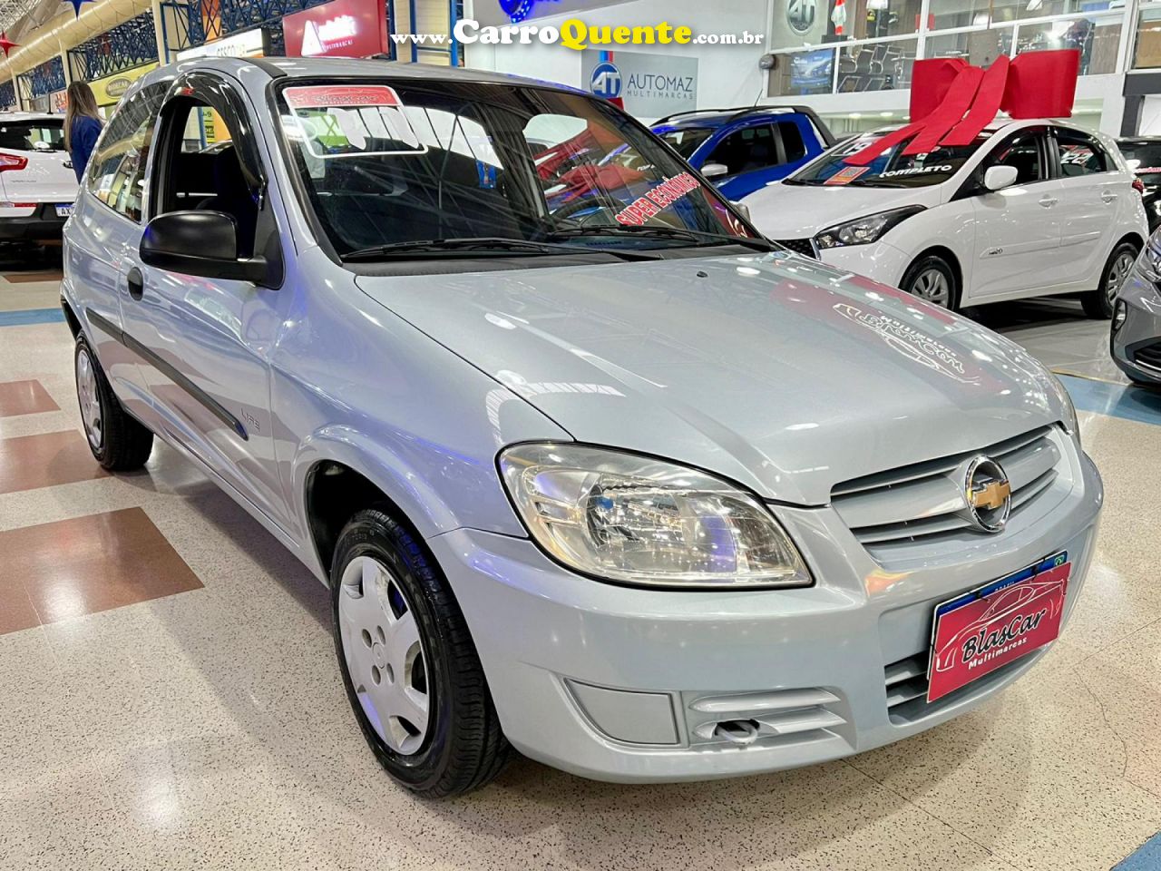 CHEVROLET   CELTA LIFE LS 1.0 MPFI 8V FLEXPOWER 3P   PRATA 2011 1.0 FLEX - Loja