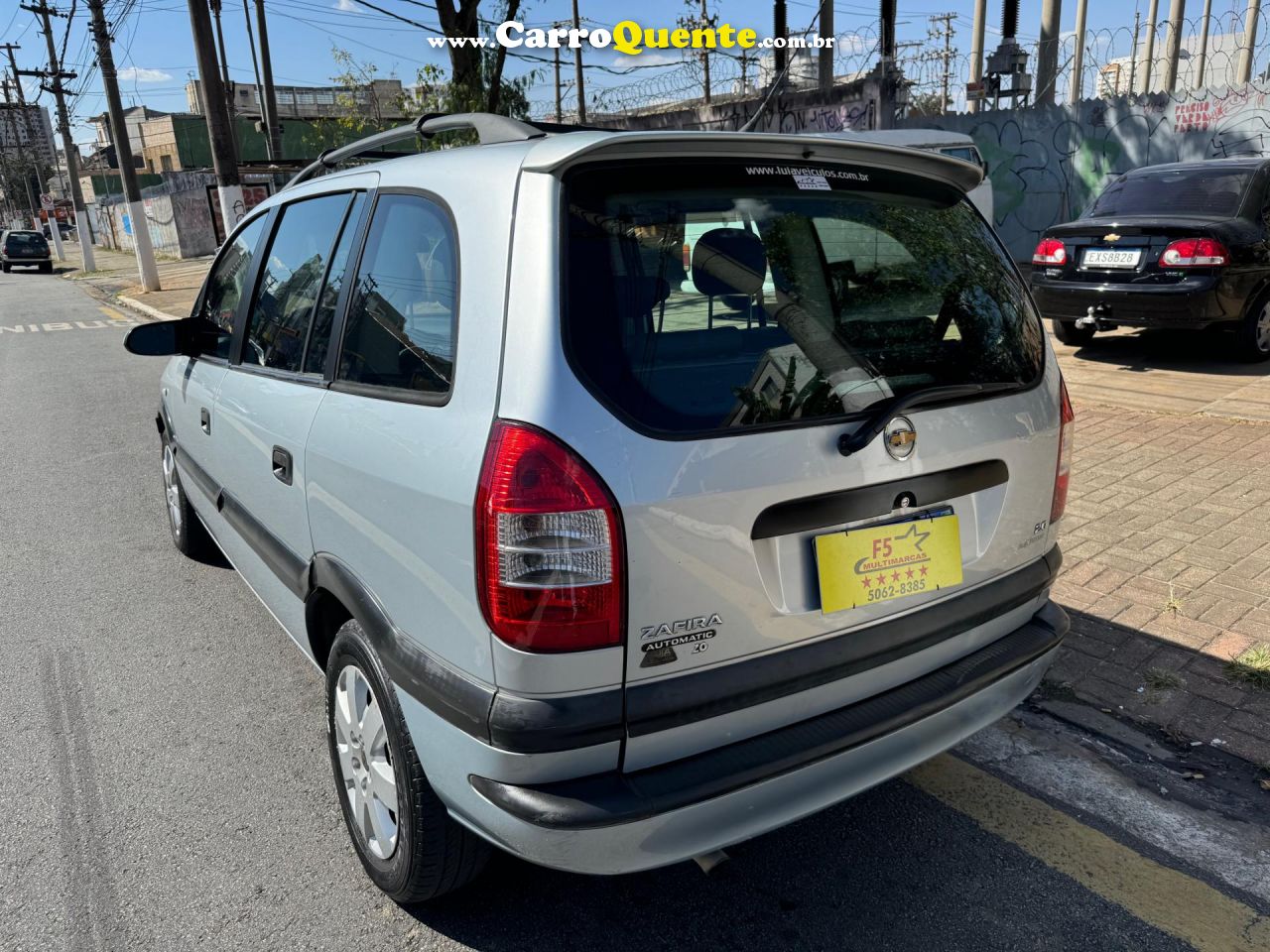 CHEVROLET   ZAFIRA EXPRES. 2.0 MPFI FLEXPOWER 5P AUT   PRATA 2008 2.0 FLEX - Loja