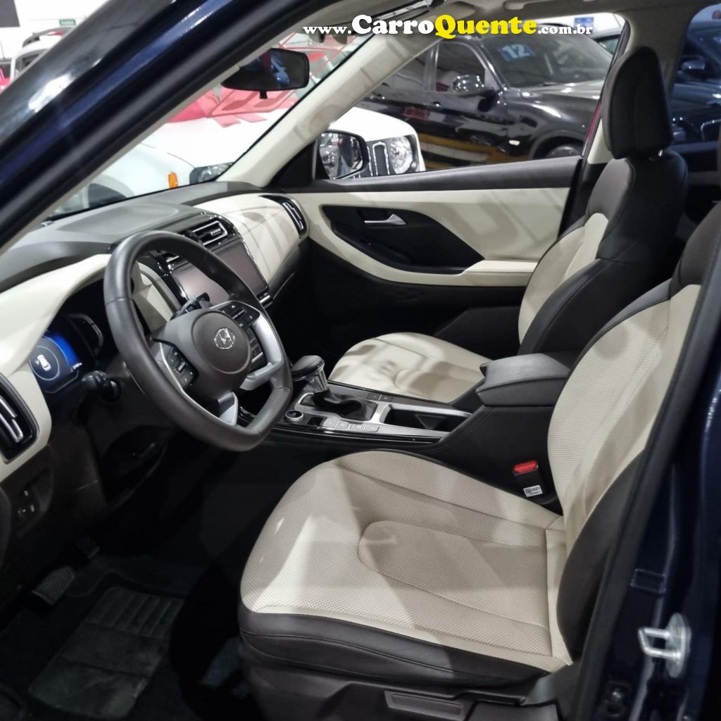 HYUNDAI   CRETA ULTIMATE 2.0 16V FLEX AUT.   AZUL 2022 2.0 FLEX - Loja