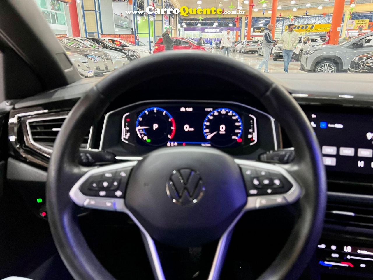 VOLKSWAGEN   NIVUS HIGHLINE 1.0 200 TSI FLEX AUT.   CINZA 2022 1.0 FLEX - Loja