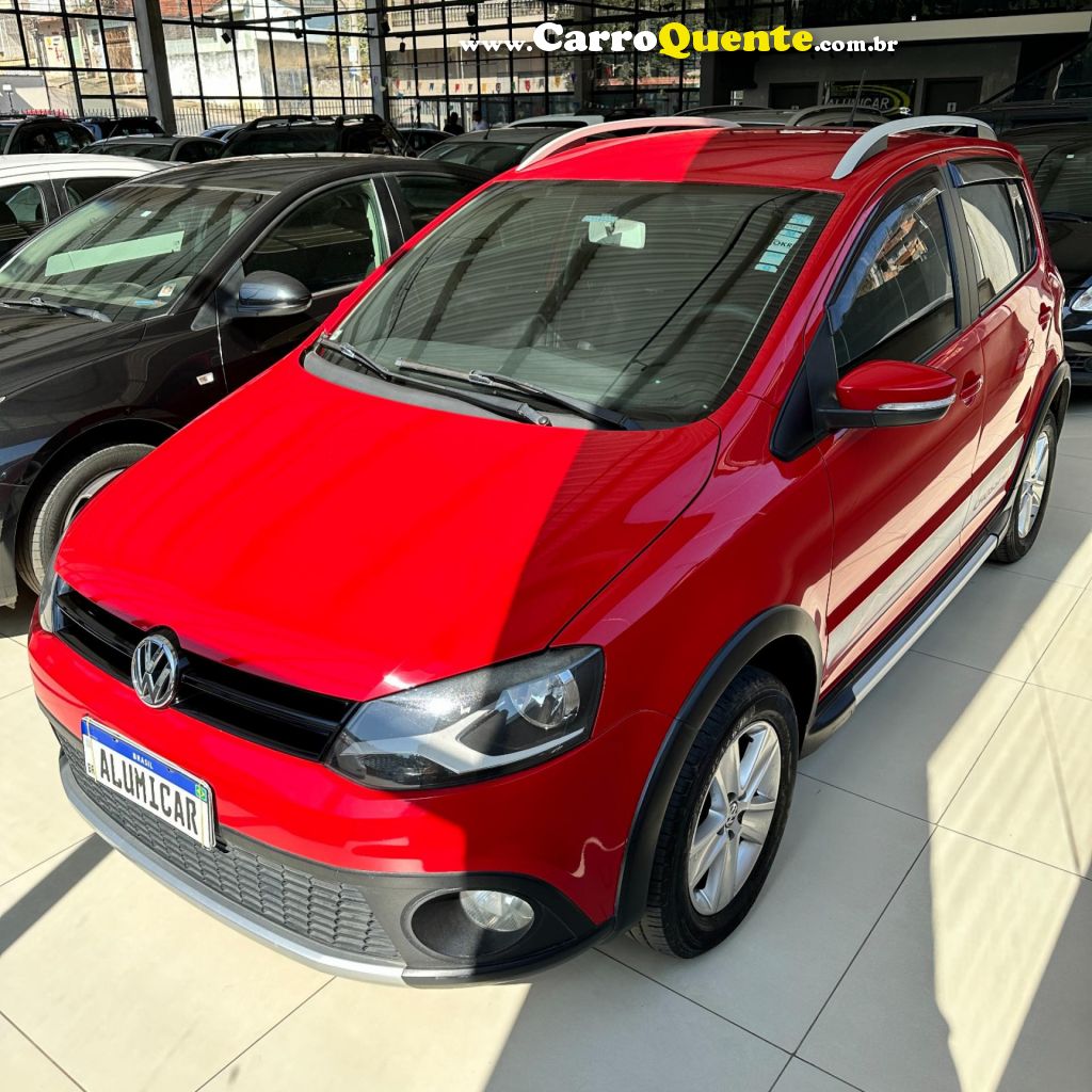 VOLKSWAGEN   CROSSFOX 1.6 MI TOTAL FLEX 8V 5P   VERMELHO 2011 1.6 FLEX - Loja