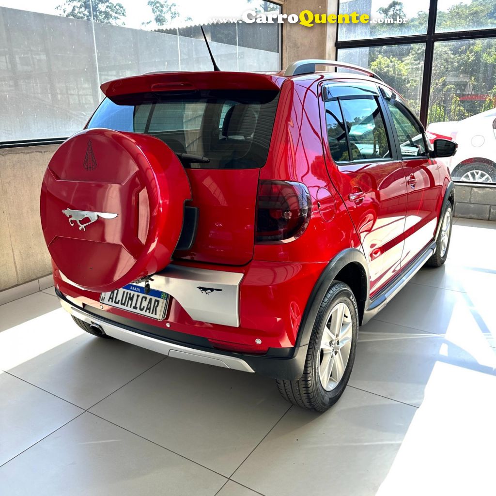 VOLKSWAGEN   CROSSFOX 1.6 MI TOTAL FLEX 8V 5P   VERMELHO 2011 1.6 FLEX - Loja