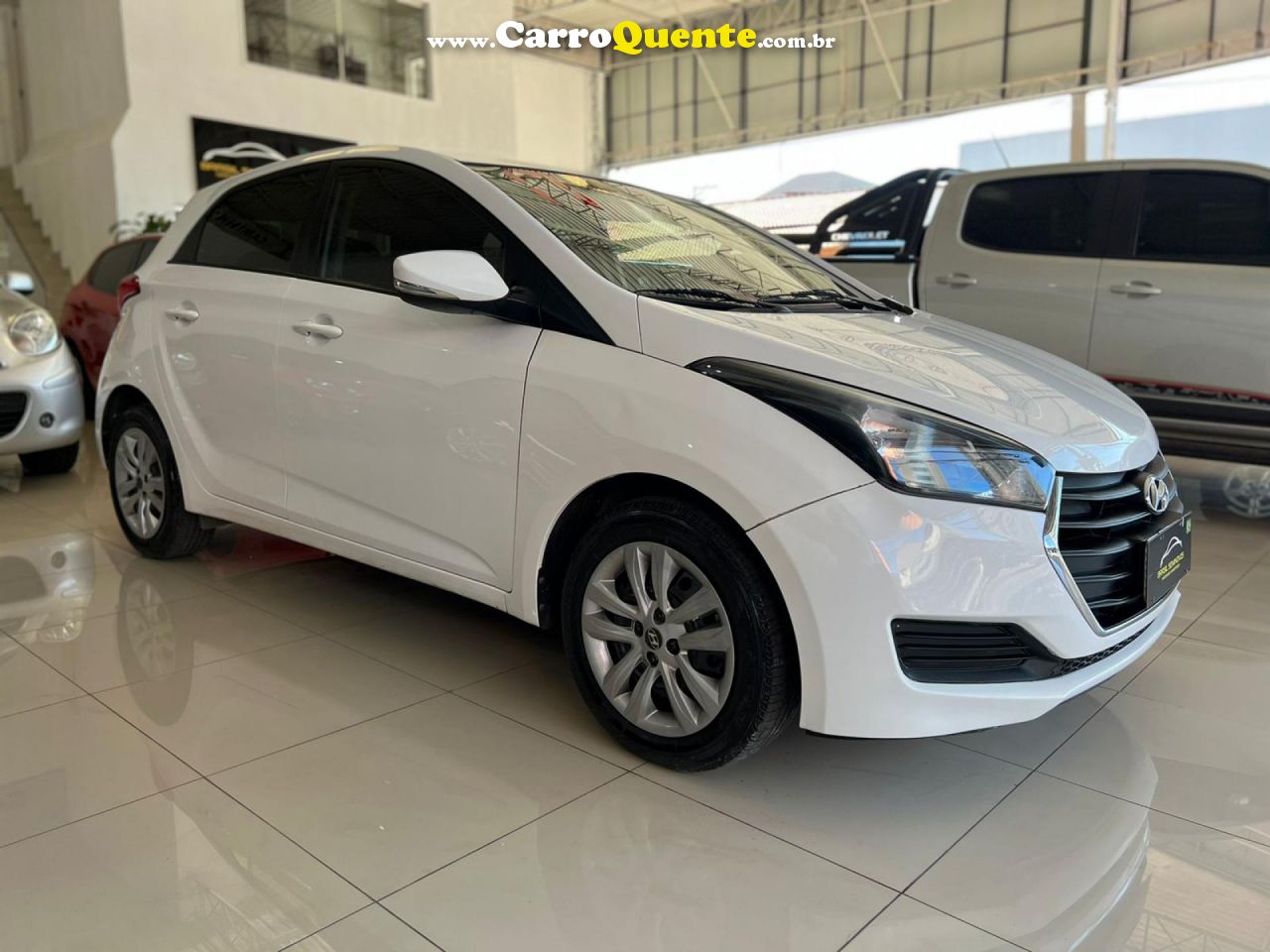 HYUNDAI   HB20 COMF.C.PLUSC.STYLE 1.0 FLEX 12V   BRANCO 2017 1.0 FLEX - Loja