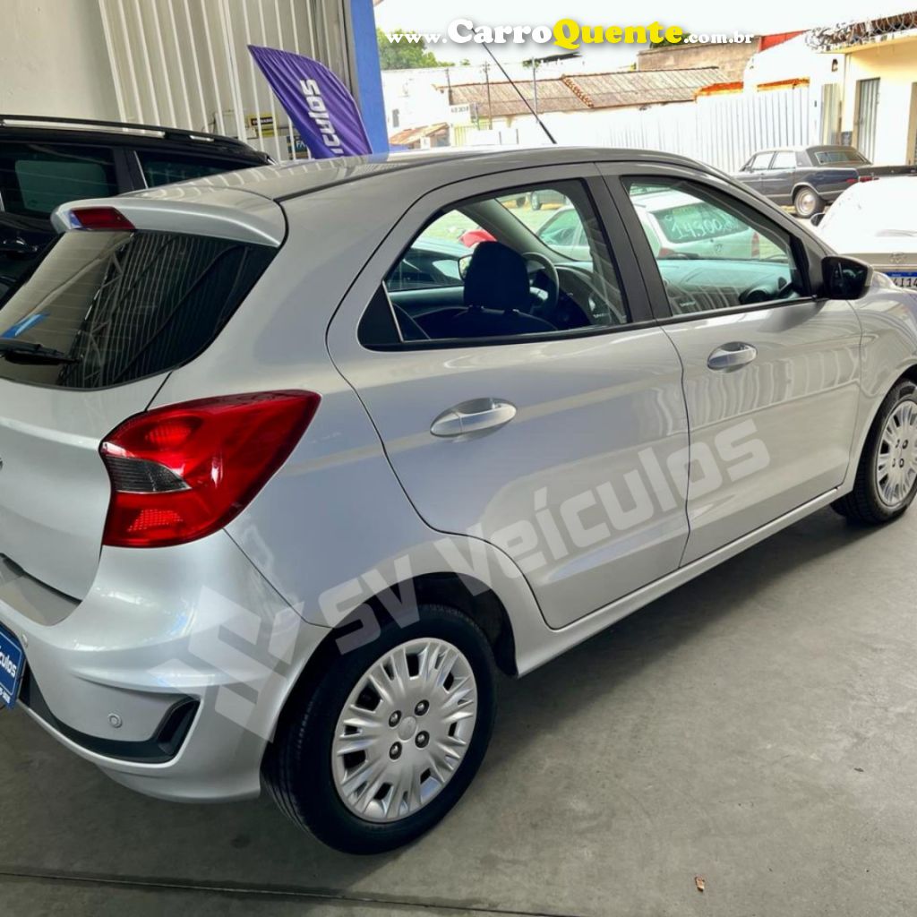 FORD   FORD KA HATCHBACK 1.5 SE PLUS AUTO   PRATA 2020 1.5 FLEX - Loja