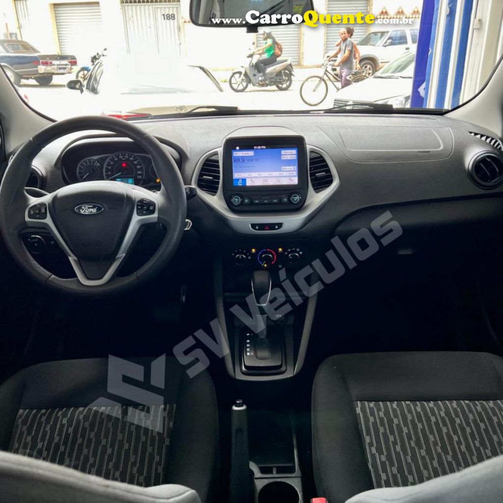 FORD   FORD KA HATCHBACK 1.5 SE PLUS AUTO   PRATA 2020 1.5 FLEX - Loja