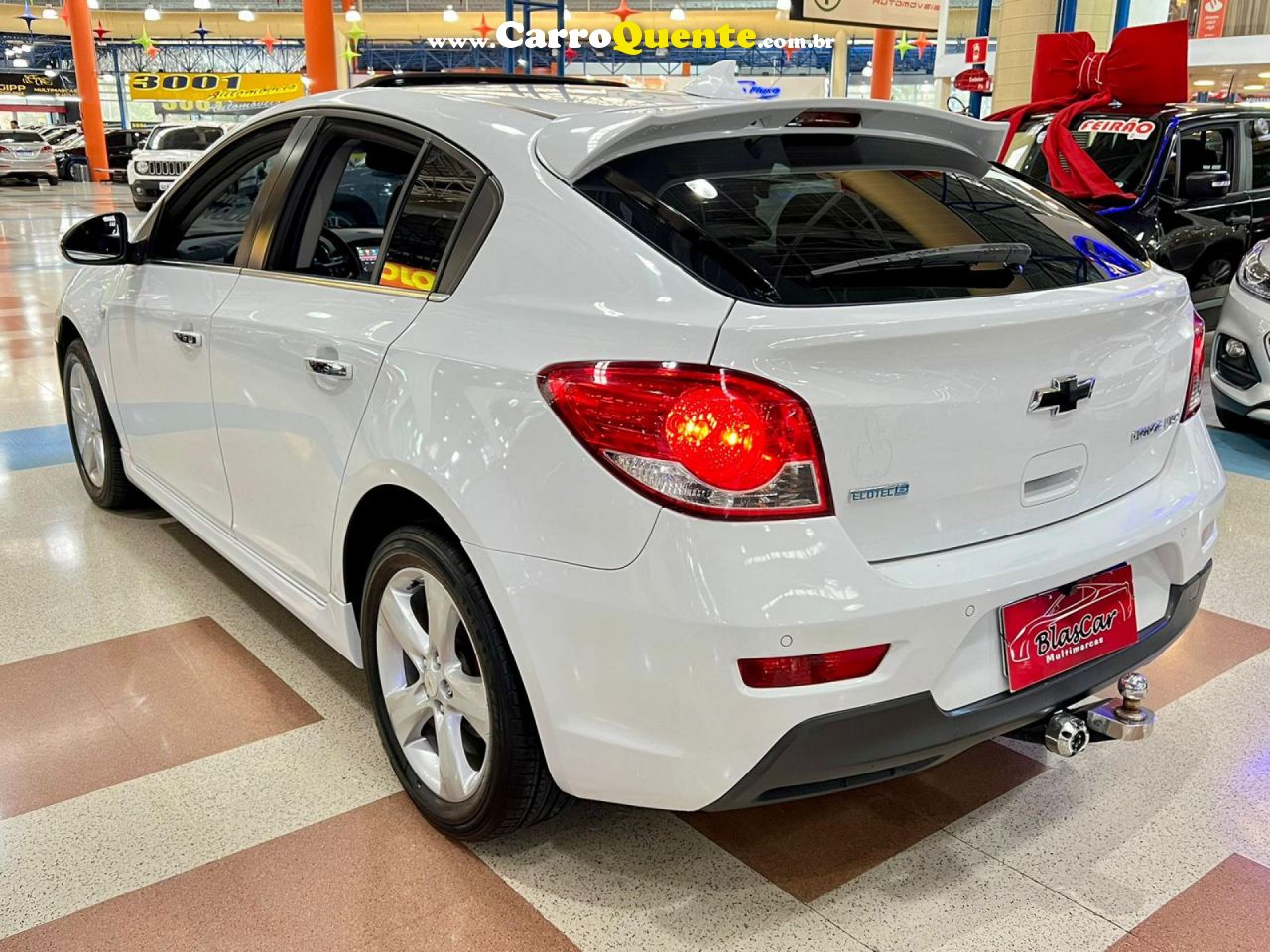 CHEVROLET   CRUZE HB SPORT LTZ 1.8 16V FLEXP. 5P AUT   BRANCO 2014 1.8 FLEX - Loja