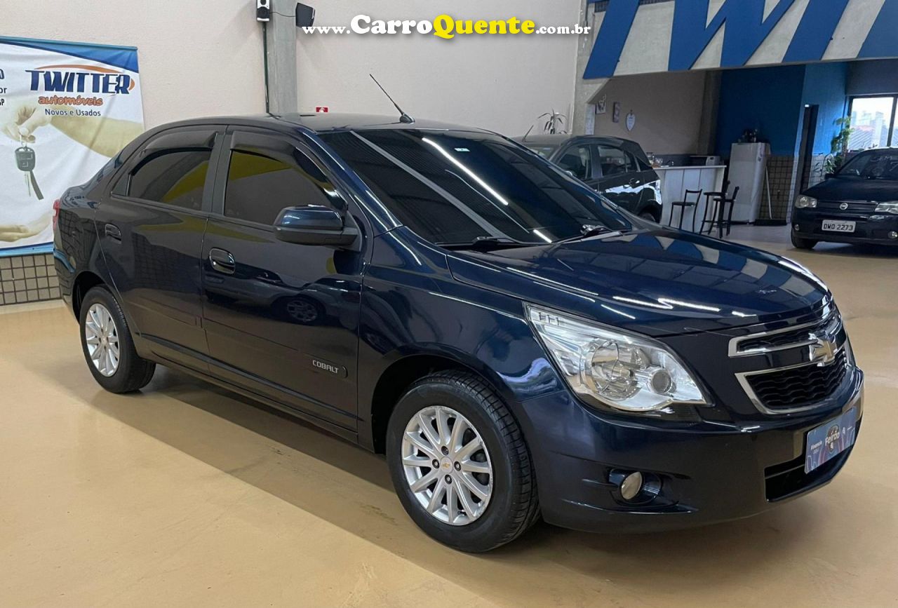 CHEVROLET   COBALT LTZ 1.4 8V FLEXPOWERECONOFLEX 4P   AZUL 2015 1.4 FLEX - Loja