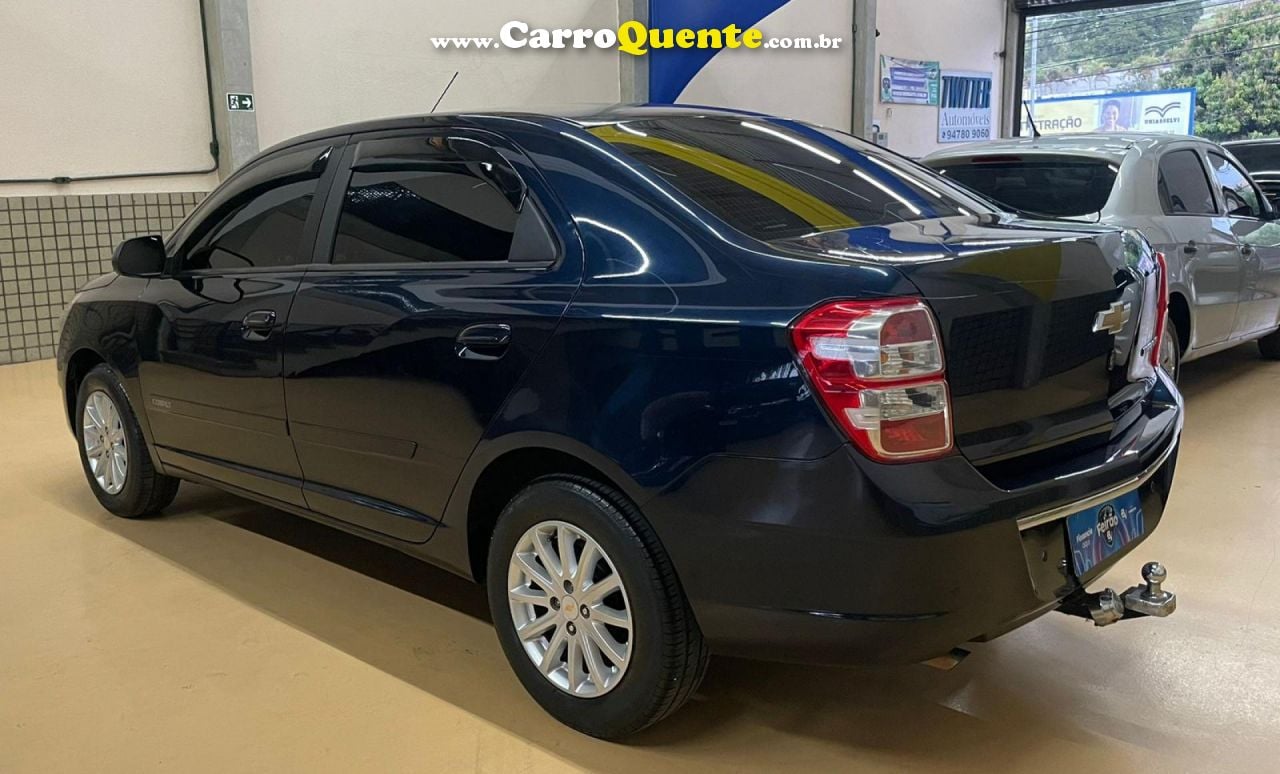 CHEVROLET   COBALT LTZ 1.4 8V FLEXPOWERECONOFLEX 4P   AZUL 2015 1.4 FLEX - Loja