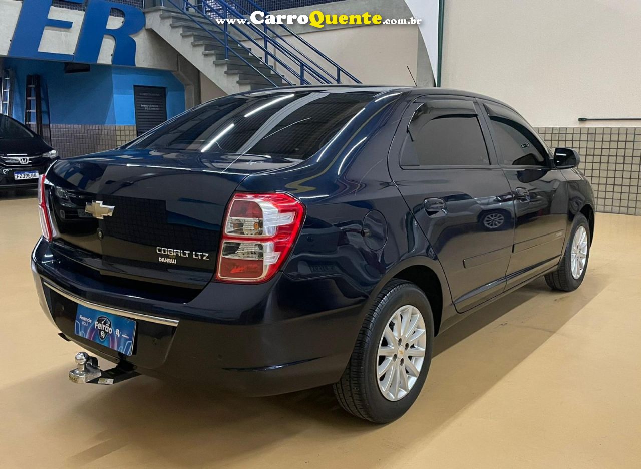 CHEVROLET   COBALT LTZ 1.4 8V FLEXPOWERECONOFLEX 4P   AZUL 2015 1.4 FLEX - Loja