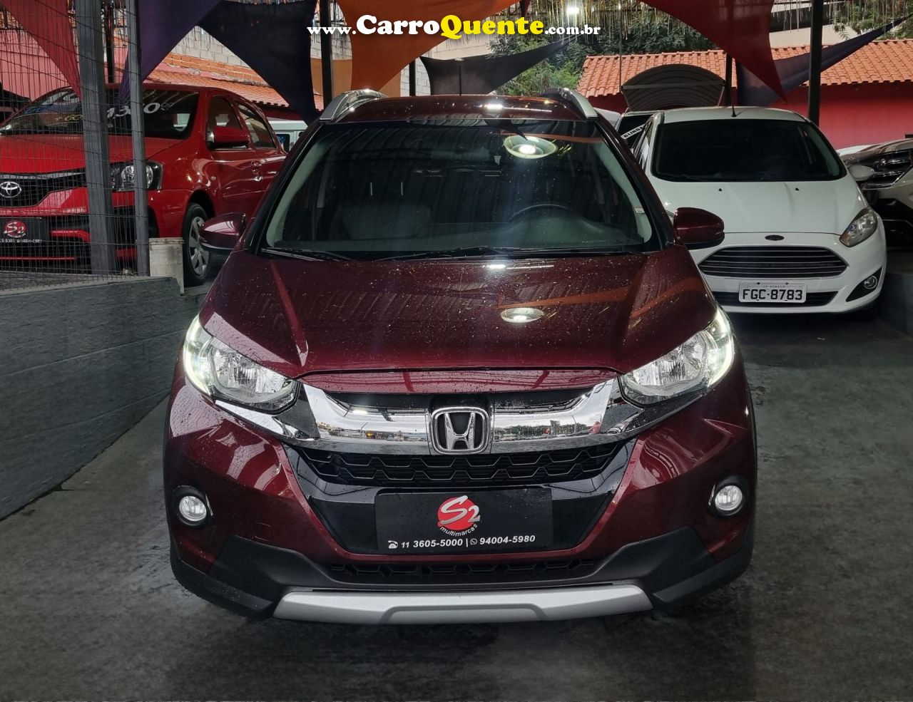 HONDA   WR-V EXL 1.5 FLEXONE 16V 5P AUT.   VERMELHO 2020 1.5 FLEX - Loja