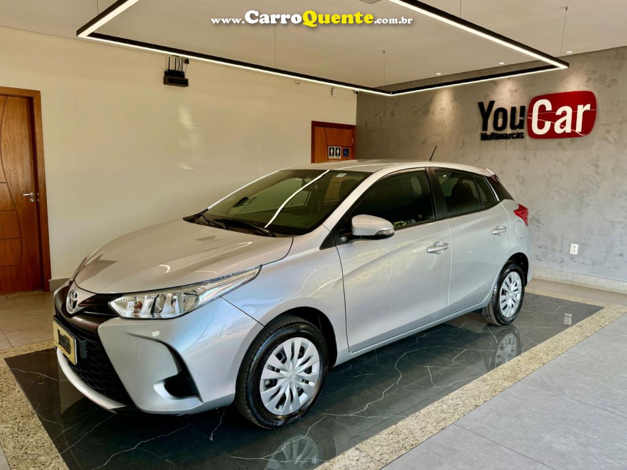 TOYOTA   YARIS XL 1.5 FLEX 16V 5P AUT.   PRATA 2023 1.5 FLEX - Loja