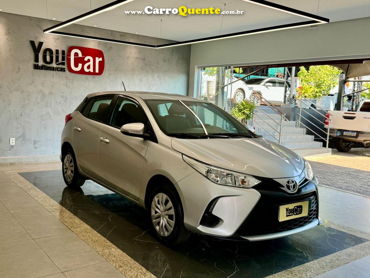 TOYOTA   YARIS XL 1.5 FLEX 16V 5P AUT.   PRATA 2023 1.5 FLEX - Loja