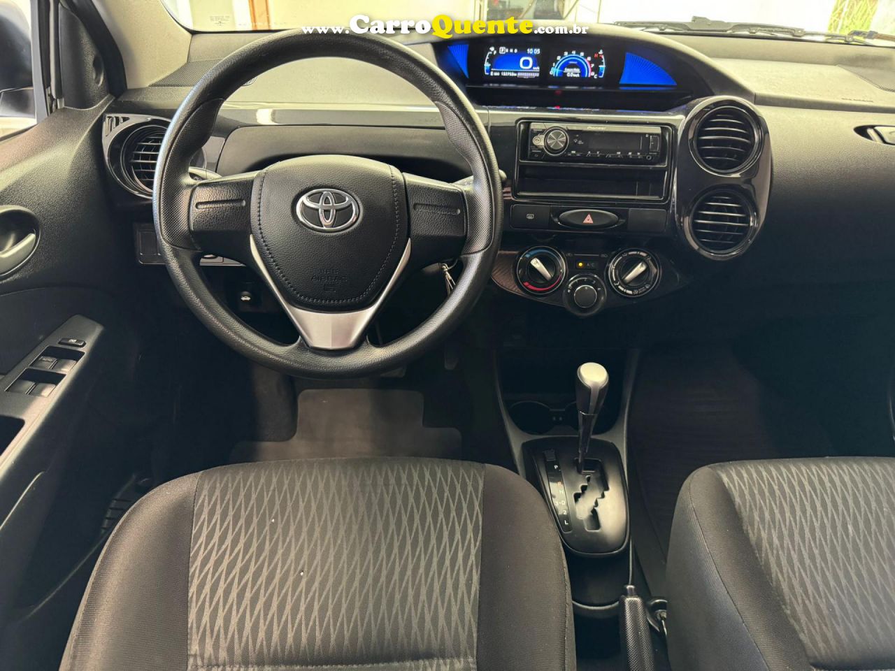 TOYOTA   ETIOS X 1.3 FLEX 16V 5P AUT.   BRANCO 2019 1.3 FLEX - Loja