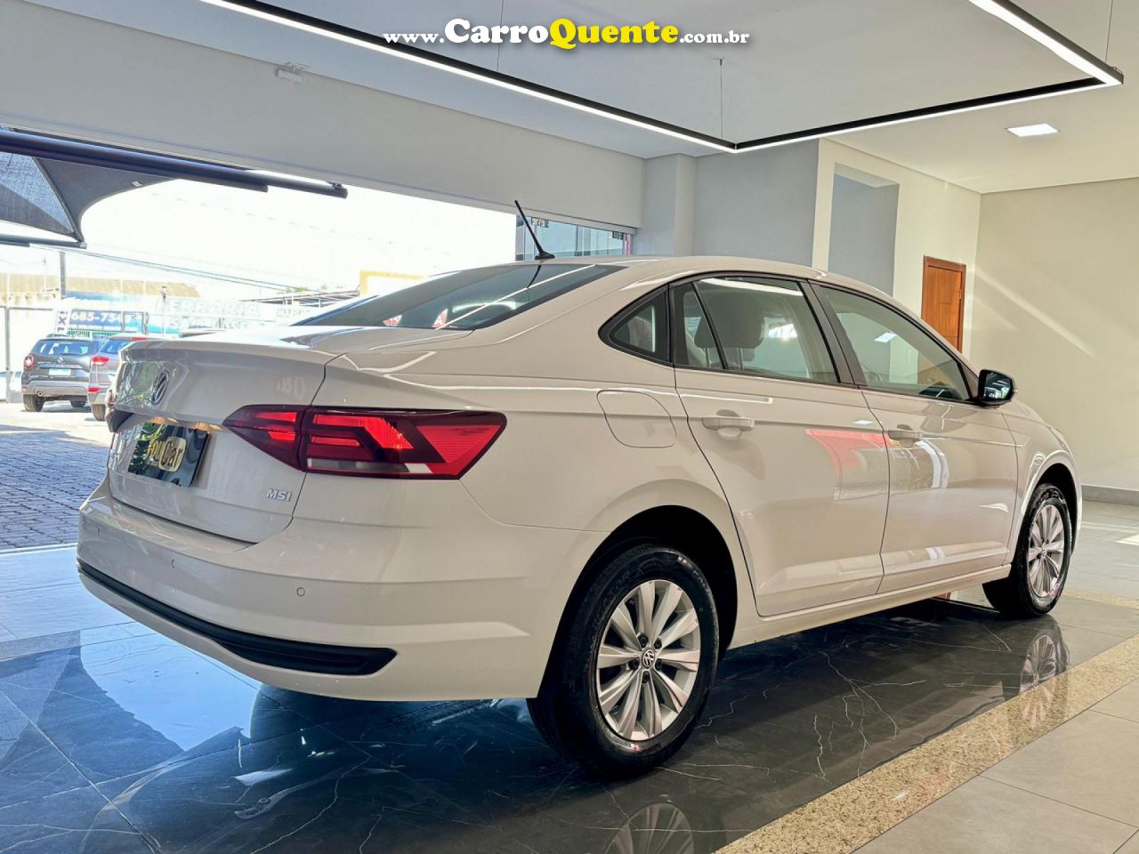 VOLKSWAGEN   VIRTUS 1.6 MSI FLEX 16V 5P MEC.   BRANCO 2022 1.6 FLEX - Loja