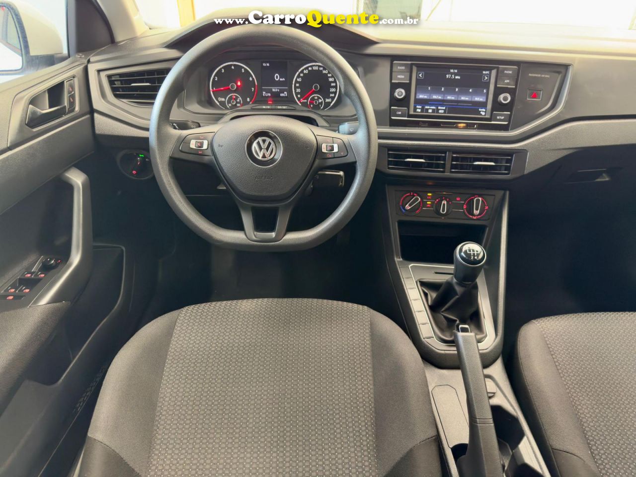 VOLKSWAGEN   VIRTUS 1.6 MSI FLEX 16V 5P MEC.   BRANCO 2022 1.6 FLEX - Loja