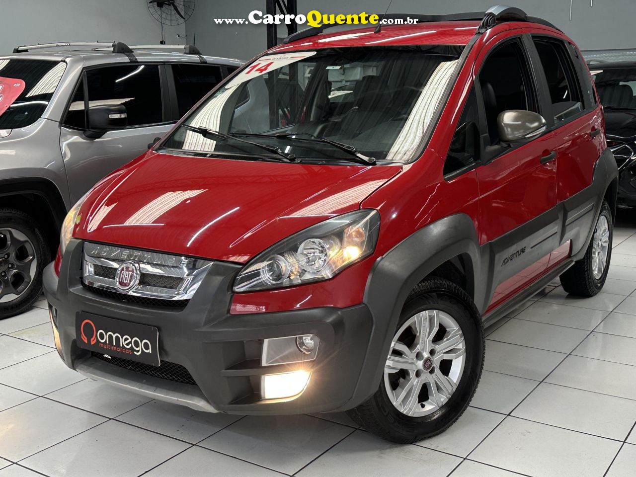 FIAT   IDEA ADVENT. ADV.LOCKER 1.8 MPI FLEX 5P   VERMELHO 2014 1.8 FLEX - Loja