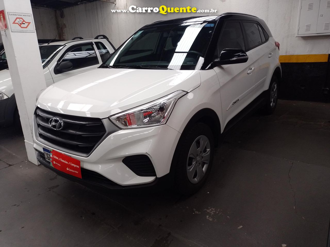 HYUNDAI   CRETA ATTITUDE 1.6 16V FLEX AUT.(PCD)   BRANCO 2021 1.6 FLEX - Loja