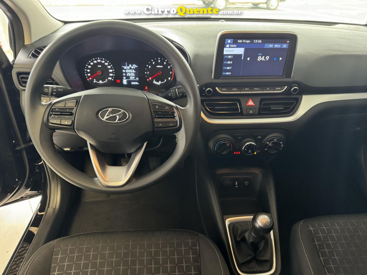 HYUNDAI   HB20 LIMITED 1.0 FLEX 12V MEC.   PRETO 2024 1.0 FLEX - Loja