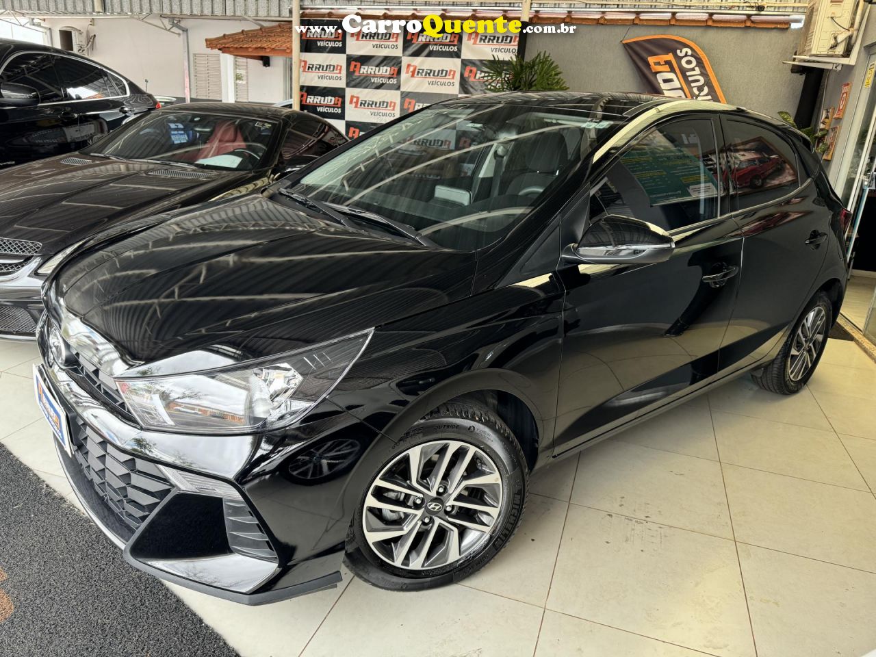 HYUNDAI   HB20 LIMITED 1.0 FLEX 12V MEC.   PRETO 2024 1.0 FLEX - Loja