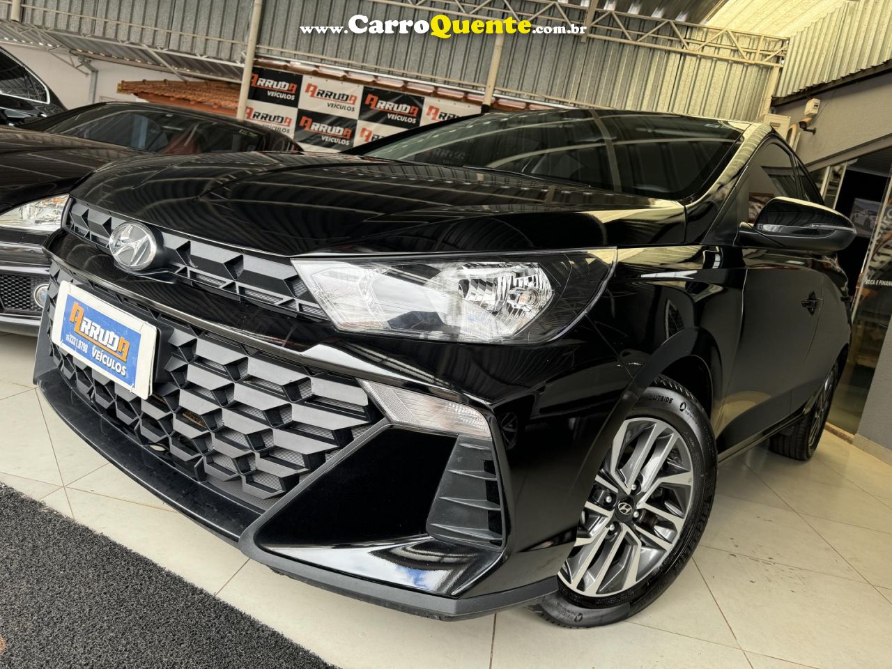 HYUNDAI   HB20 LIMITED 1.0 FLEX 12V MEC.   PRETO 2024 1.0 FLEX - Loja