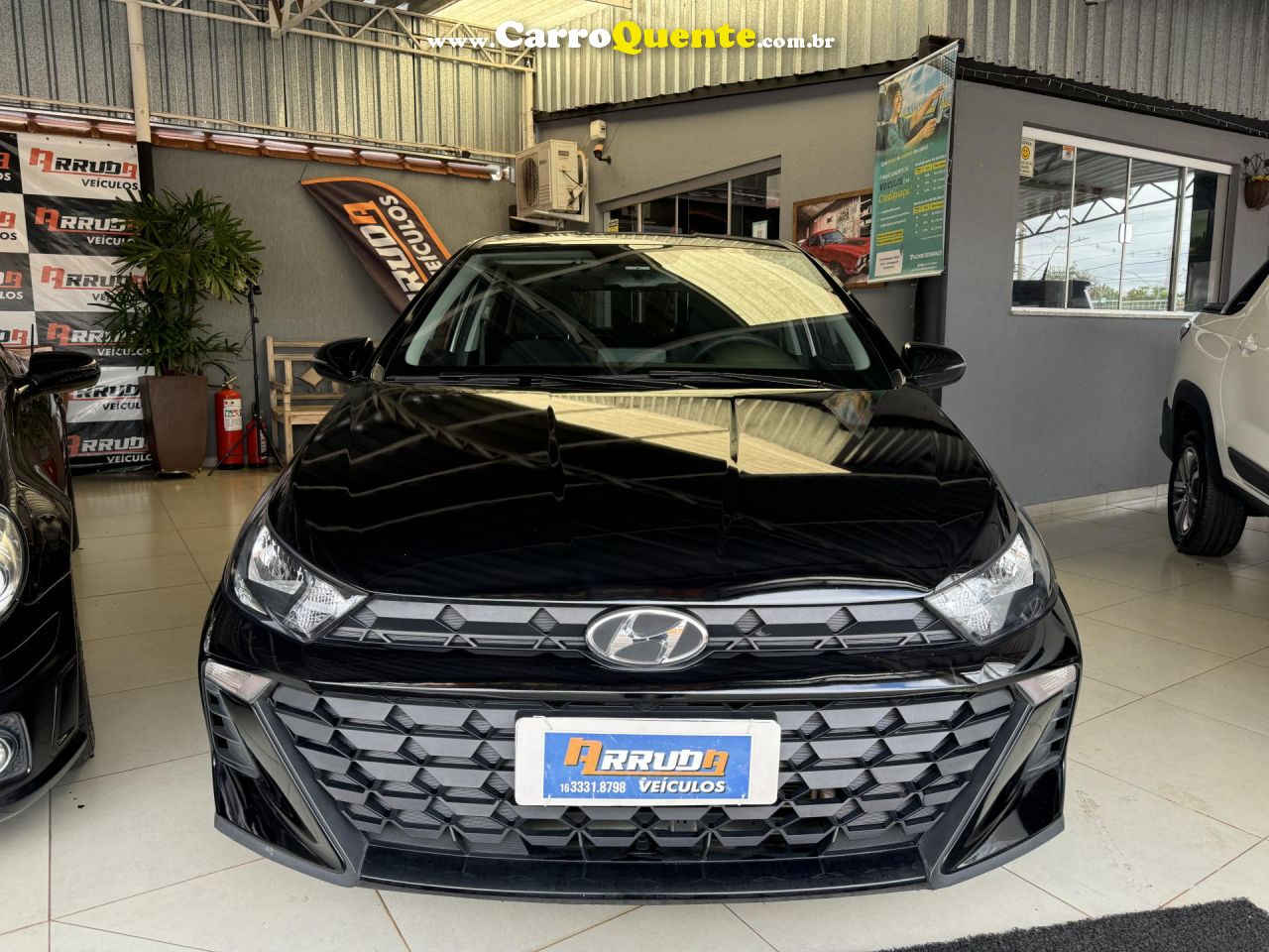 HYUNDAI   HB20 LIMITED 1.0 FLEX 12V MEC.   PRETO 2024 1.0 FLEX - Loja