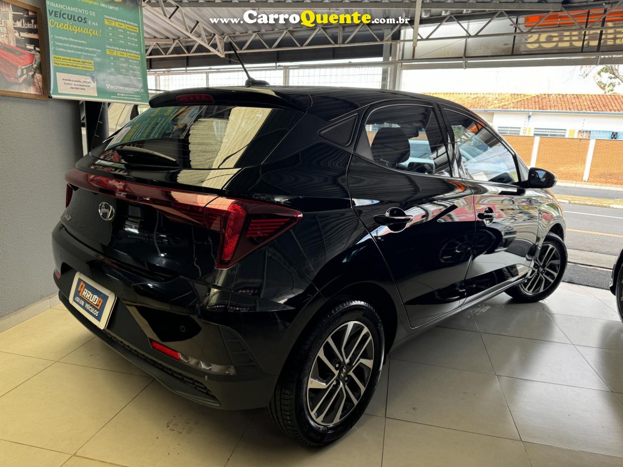 HYUNDAI   HB20 LIMITED 1.0 FLEX 12V MEC.   PRETO 2024 1.0 FLEX - Loja