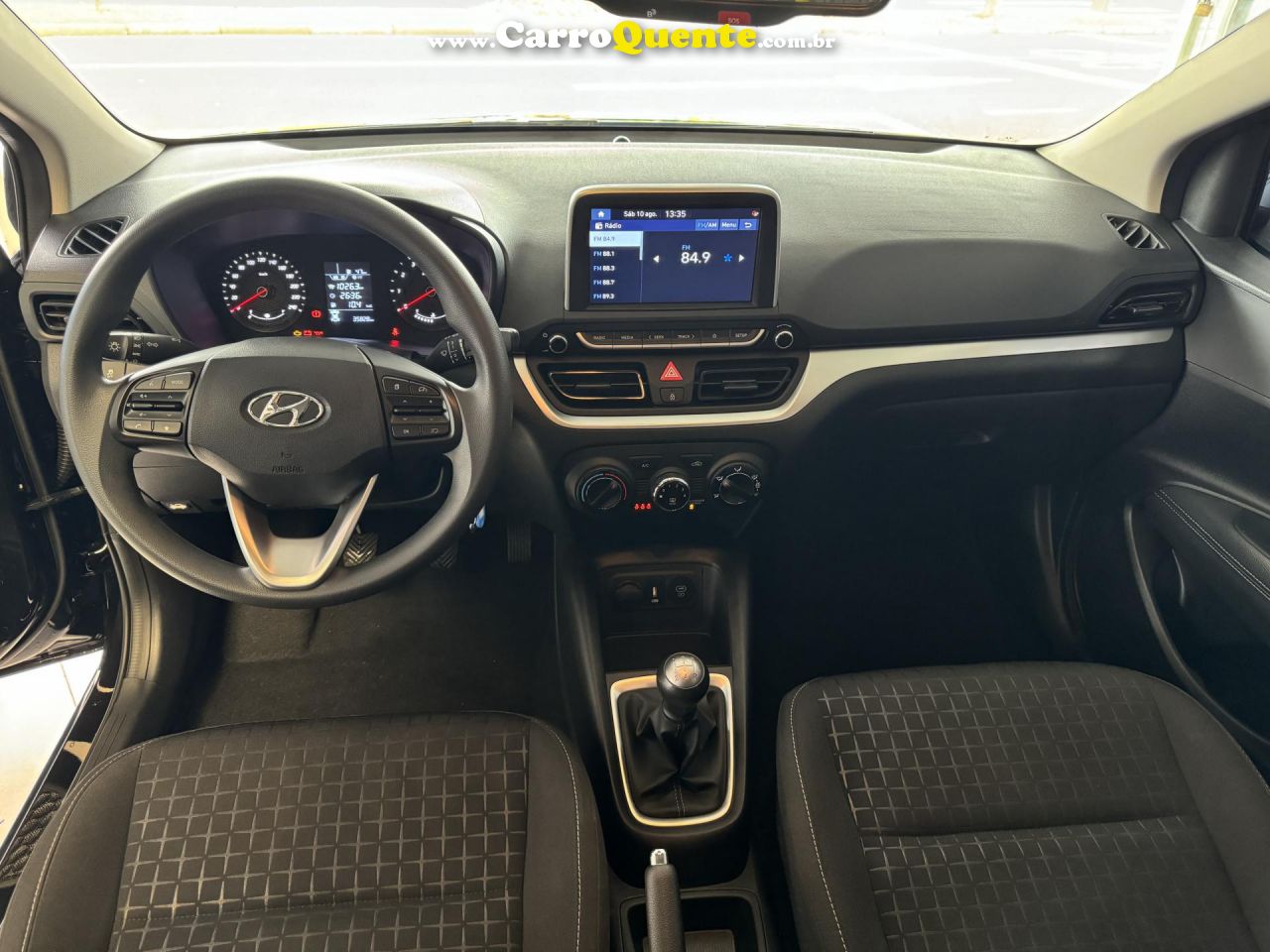 HYUNDAI   HB20 LIMITED 1.0 FLEX 12V MEC.   PRETO 2024 1.0 FLEX - Loja